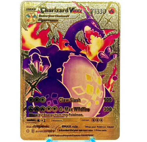 Pokemon karte custom glurak - karte,