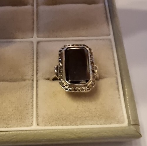 Art deko ring - deko,