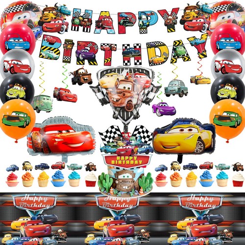 Cars geburtstag deko auto - cars,