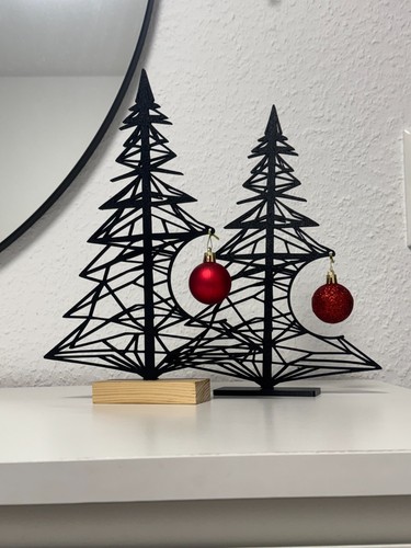 Moderner weihnachtsbaum - moderner,