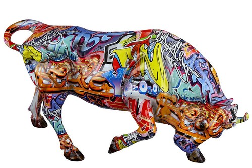 Gilde design figur stier - design,