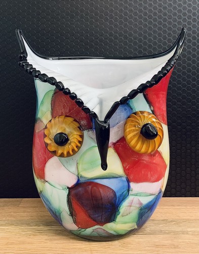 Glasvase vase eule blumenvase - vase,
