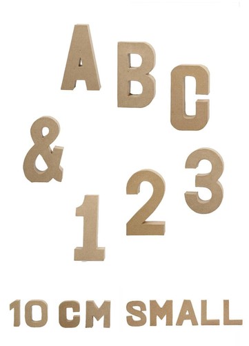 Papp art buchstaben - +, zahlen