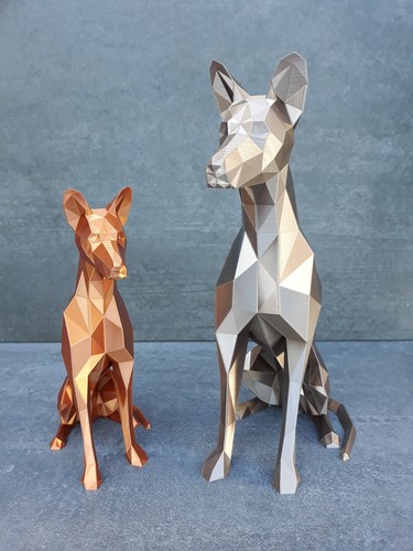 Podenco designskulptur - podenco,