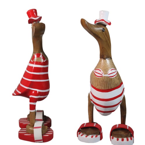 Holz ente lauf - ente,