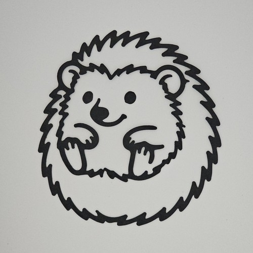 Igel wandtattoo dekoration - igel,