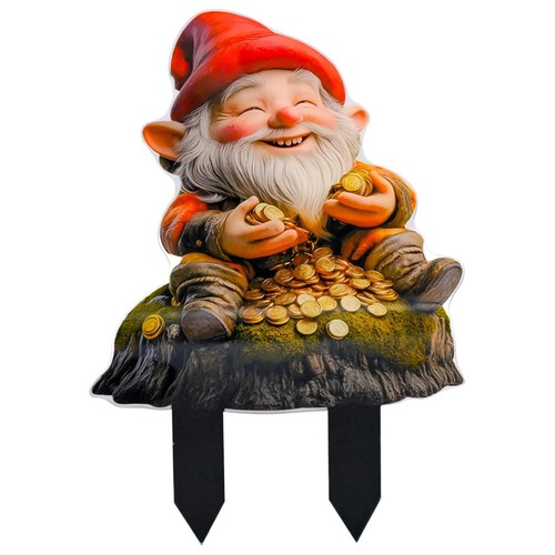 Garten dekostecker troll - troll, acryl