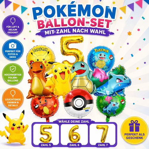 Pokemon kinder deko pikachu - kinder,