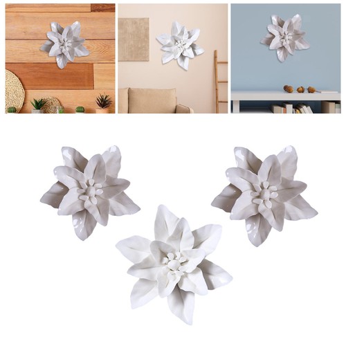 Keramik blumen wanddeko - wanddeko,, 3d
