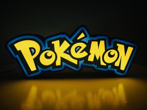 Pokémon led logo lampe gaming - led,