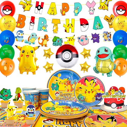 Pokemon party deko pikachu - party,