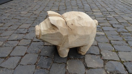 Schönes deko holzschwein aus - schönes, deko-holzschwein