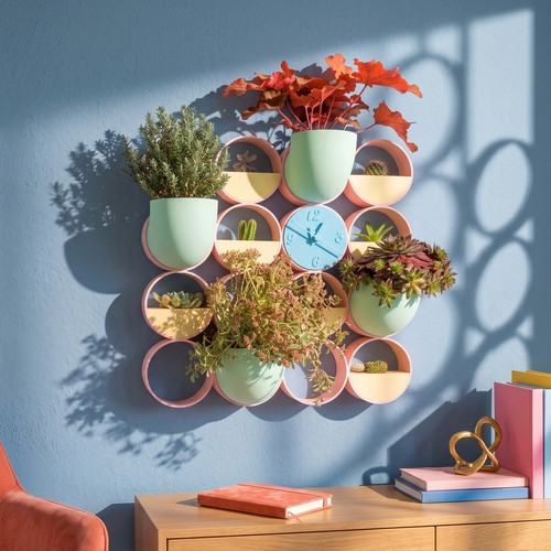 Space age panel wall art - space,