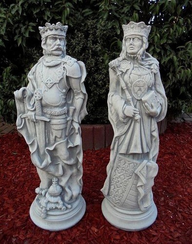 Gartenfiguren set könig - set,