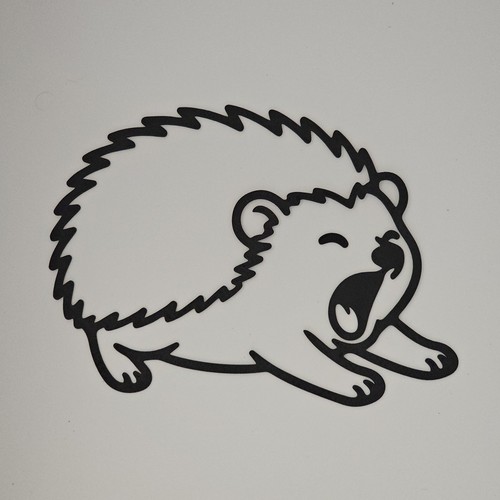 Igel wandtattoo dekoration - igel,