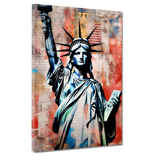 Freiheitsstatue pop art - pop,