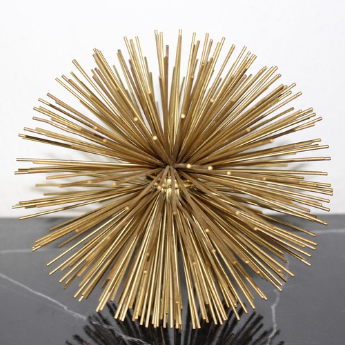 Metall skulptur gold - skulptur,
