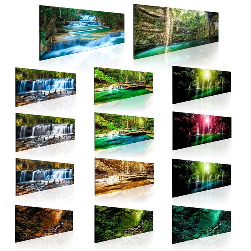 Wald wasserfall natur vlies - wald,