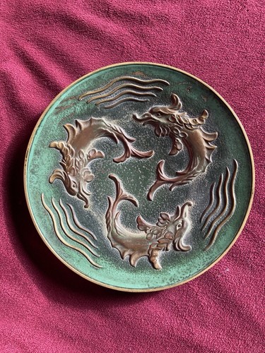 Art deko bronze teller - art, von