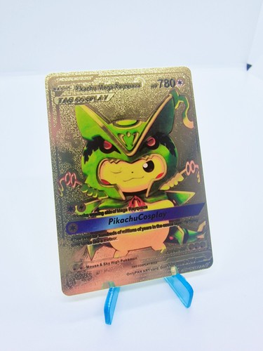 Pokemon karte custom pikachu - pokemon,