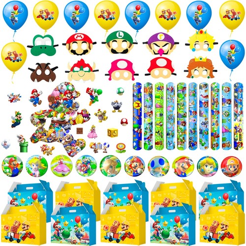 100pcs super mario party - super,