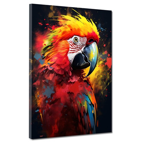 Papagei pop art - papagei,