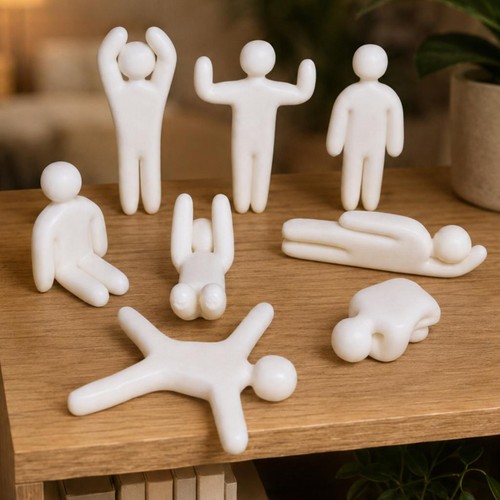 Meccha chameleon figuren set - chameleon, 8