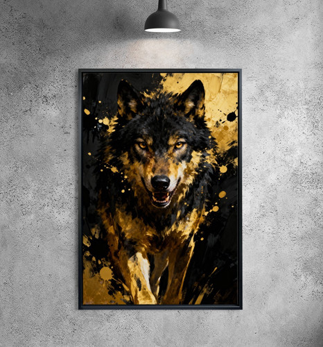 Wolf gold bild tier - in, bild,