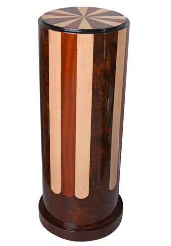 Art deco holzsäule massivholz - deco,